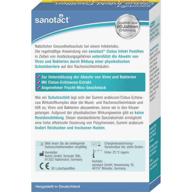 SANOTACT Cistus Infekt Zuigtabletten 30st