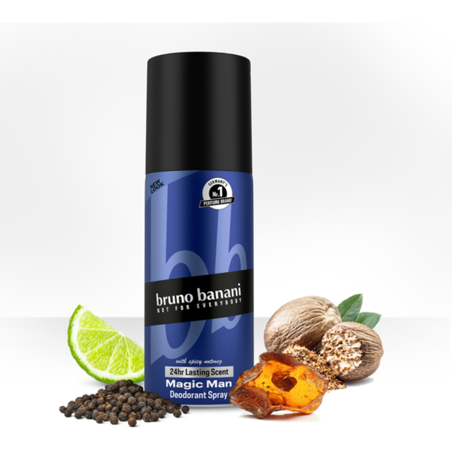 Bruno Banani Deo Spray Deodorant Magic Man 150mL