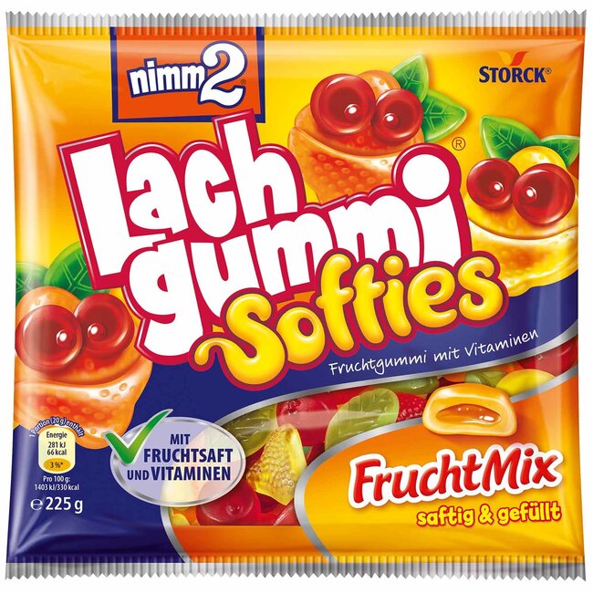 Nimm2 Lachgummi Softies 225g