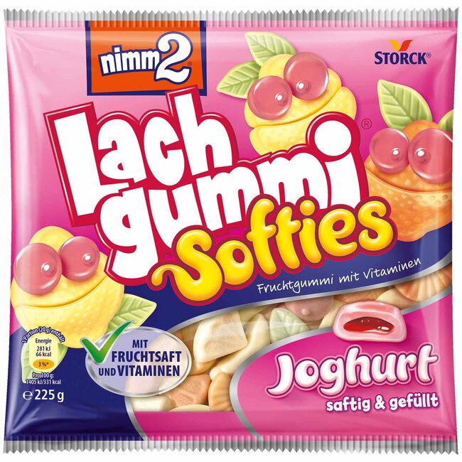 Nimm2 Lachgummi Softies Yoghurt 225g