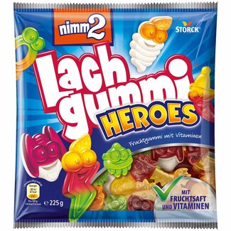 Nimm2 Nimm2 Lachgummi Heroes 225g