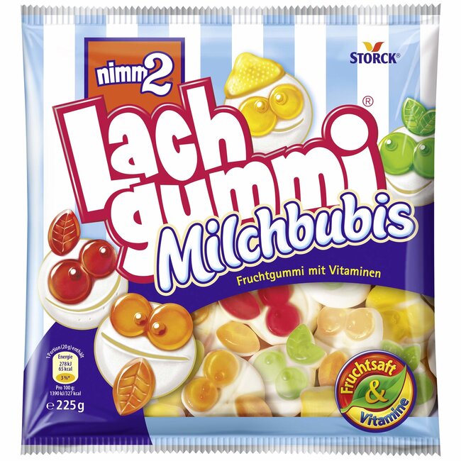 Nimm2 Lachgummi Milchbubis 225g