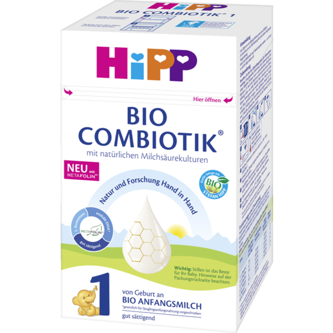 Hipp Bio Zuigelingenmelk Combiotic 1 Vanaf de Geboorte 600g
