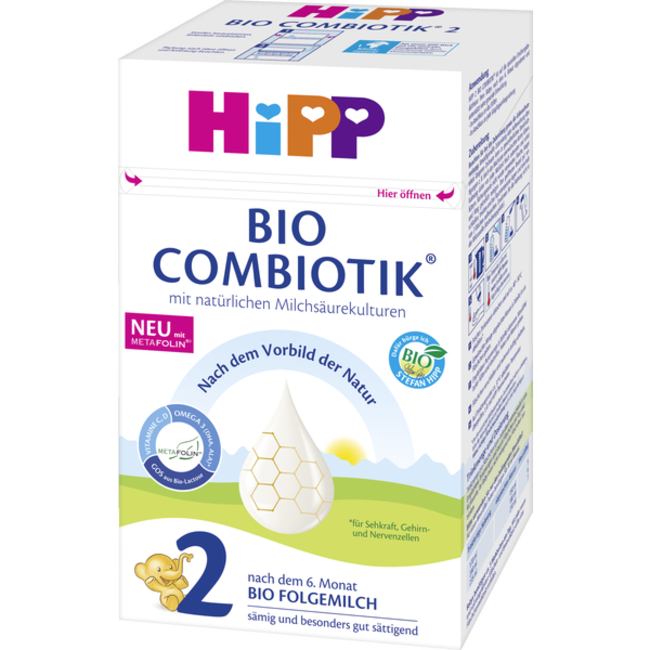 Hipp Opvolgmelk Bio Combiotic 2 Vanaf de 6e Maand 600g