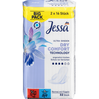 Jessa Jessa Ultra Maandverband Dry Comfort BigPack