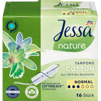 Jessa Jessa Tampons Cotton Normal Nature
