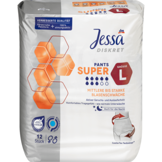 Jessa Jessa Discreet Incontinentie Broekjes L Super