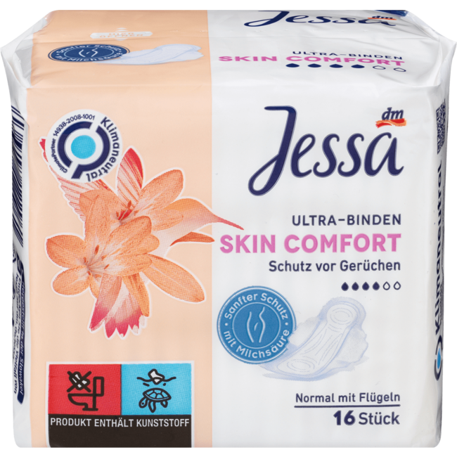 Jessa Ultra Maandverband Skin Comfort 16st