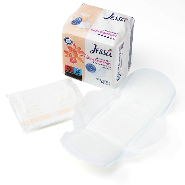 Jessa Ultra Maandverband Skin Comfort 16st