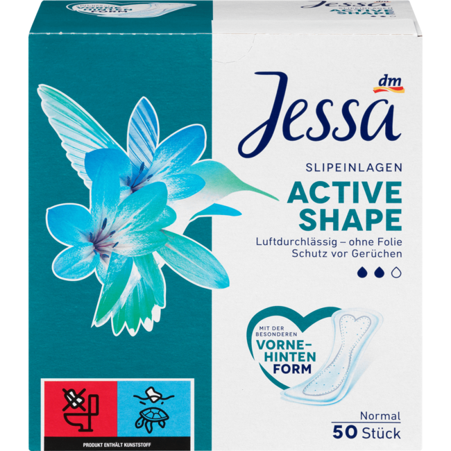 Jessa Inlegkruisjes Active Shape 50st