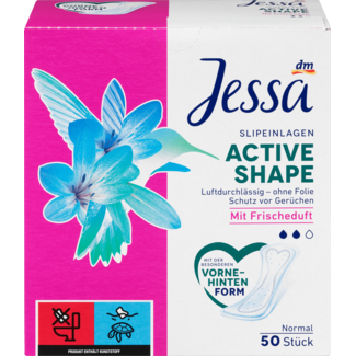 Jessa Jessa Inlegkruisjes Active Shape Frisse Geur