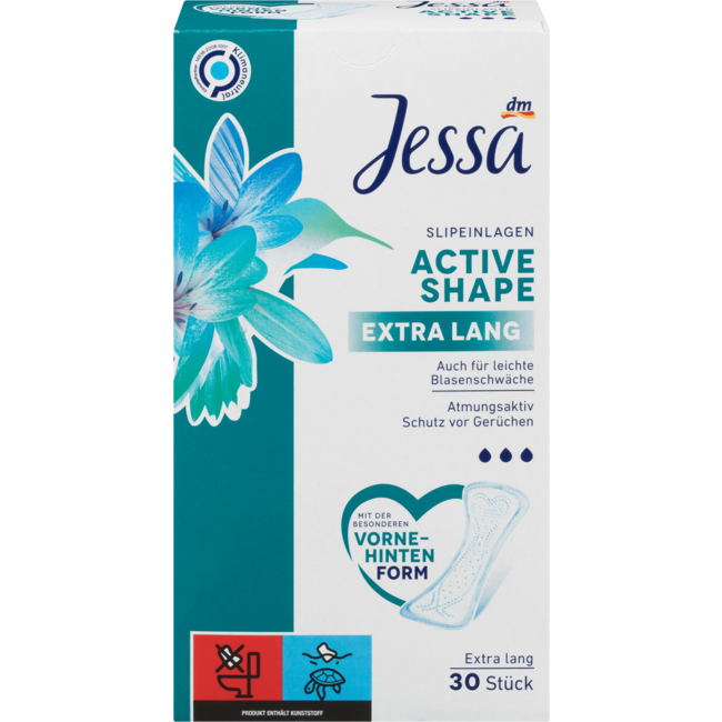 Jessa Inlegkruisjes Active Shape Extra Lang 30st