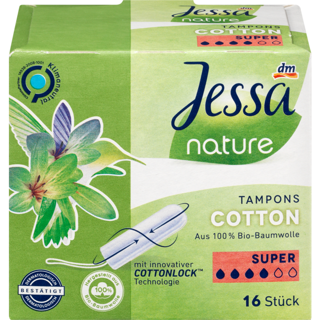 Jessa Tampons Super Nature 16st