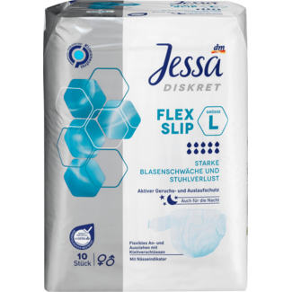 Jessa Jessa Discreet Incontinentie Broekjes Flex Slip L