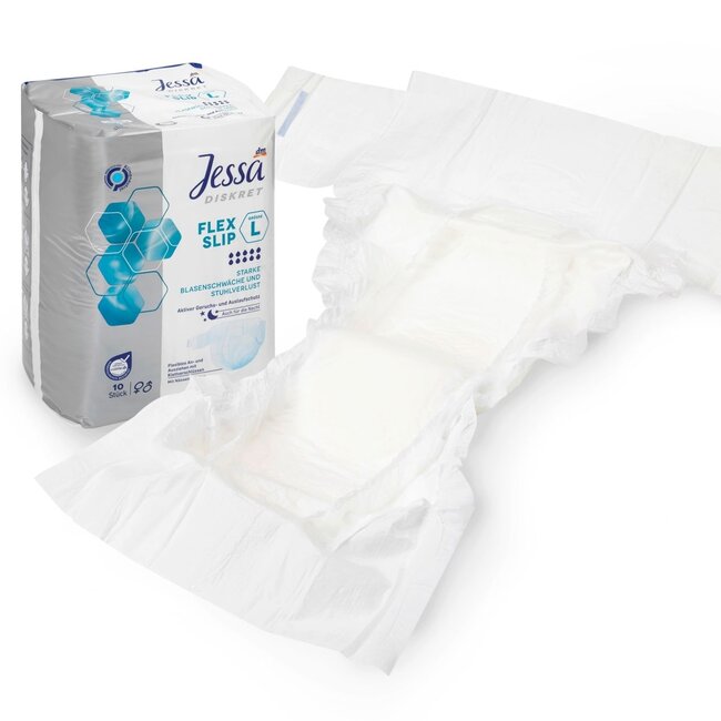 Jessa Discreet Incontinentie Broekjes Flex Slip L 10st