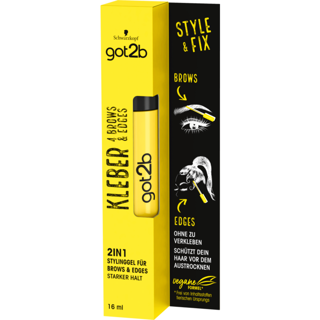 Schwarzkopf Got2b Styling Gel 4 Brows & Edges 16mL