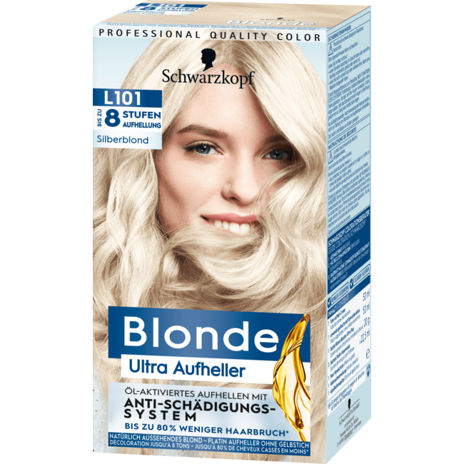 Schwarzkopf Blonde Haarverf Zilverblond L101