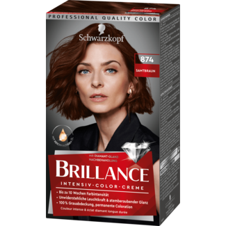 Schwarzkopf  Schwarzkopf Brillance Haarverf Zachtbruin 874