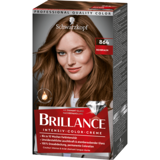 Schwarzkopf  Schwarzkopf Brillance Haarverf Reebruin 864