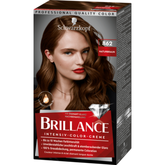 Schwarzkopf  Schwarzkopf Brillance Haarverf Natuurlijk Bruin 862