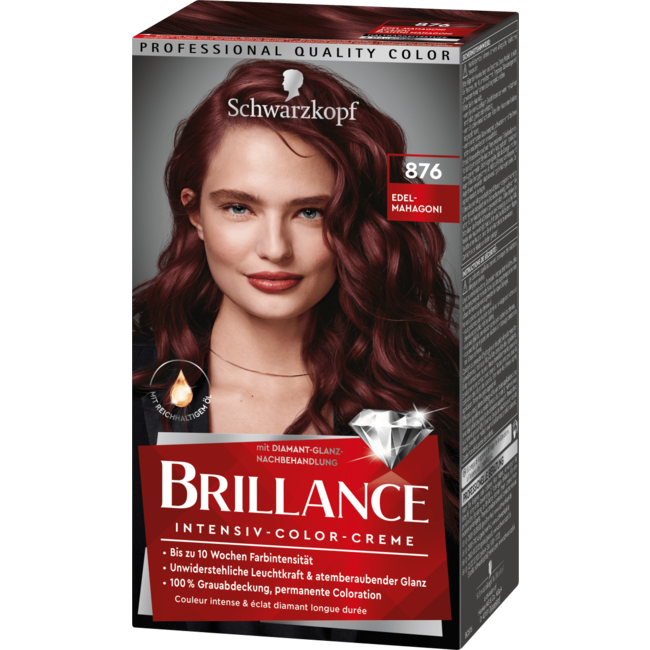 Schwarzkopf Brillance Haarverf Edelmahagoni 876