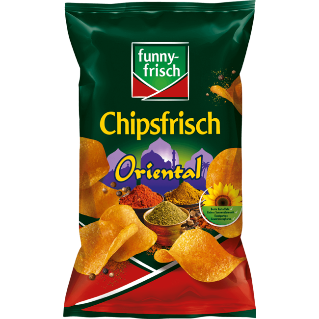 Funny Frisch Chipsfrisch Oriental Chips 150g