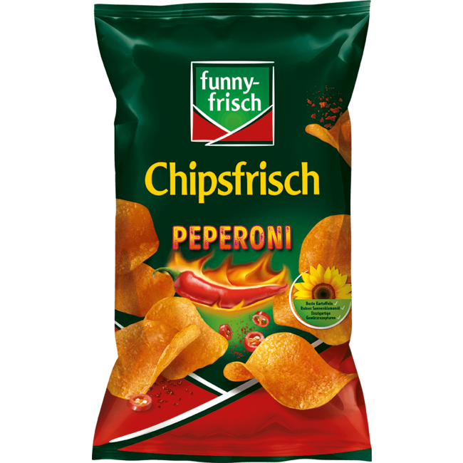 Funny Frisch Chipsfrisch Peperoni Chips 150g
