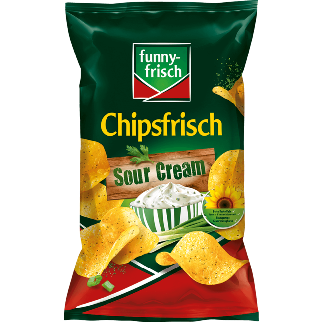 Funny Frisch Chipsfrisch Sour Cream Chips 150g