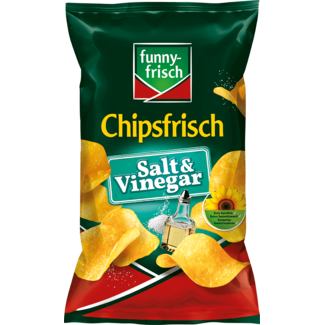 Funny Frisch Funny Frisch Chipsfrisch Salt & Vinegar Chips 150g