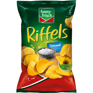 Funny Frisch Funny Frisch Riffels Naturel Ribbelchips