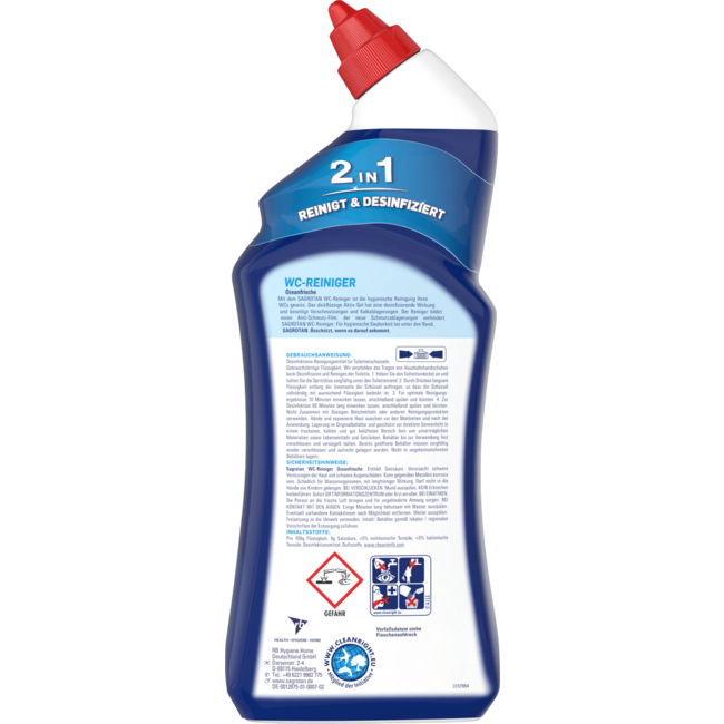 SAGROTAN WC-Reiniger Ocean Freshness 1L