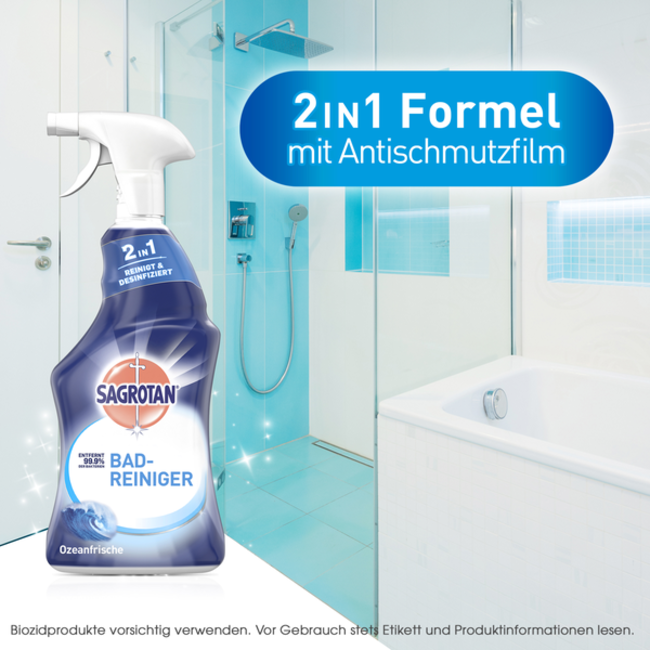 SAGROTAN XXL Badreiniger Ocean Freshness 1L