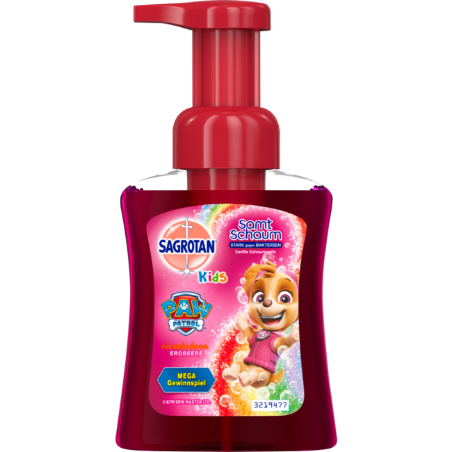 SAGROTAN Schuimzeep PAW Potrol  Strawberry 250ml