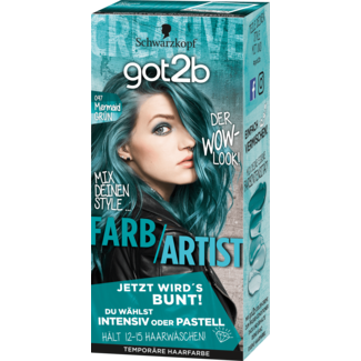 Schwarzkopf  Schwarzkopf Got2b Color Artist Mermaid Green 097