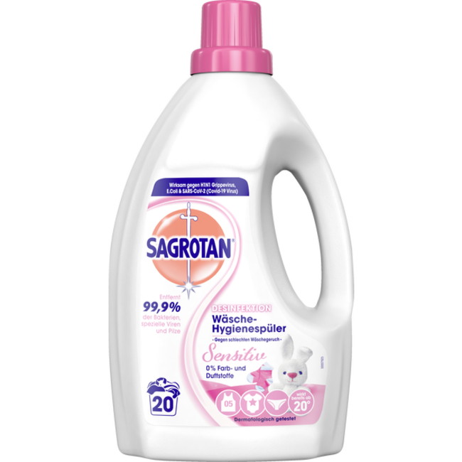 SAGROTAN Desinfectie Hygiënespoeler Sensitive 1,5L