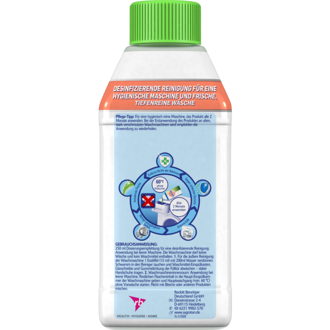 SAGROTAN Wasmachine Reiniger 5in1 250ml