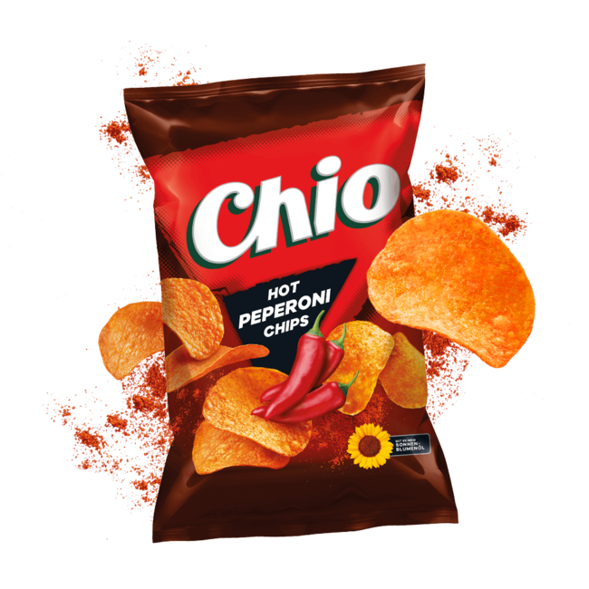 Chio Hot Peperoni Chips 175g
