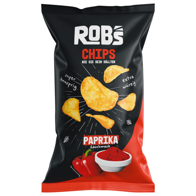 Rob's Paprika Chips 120g