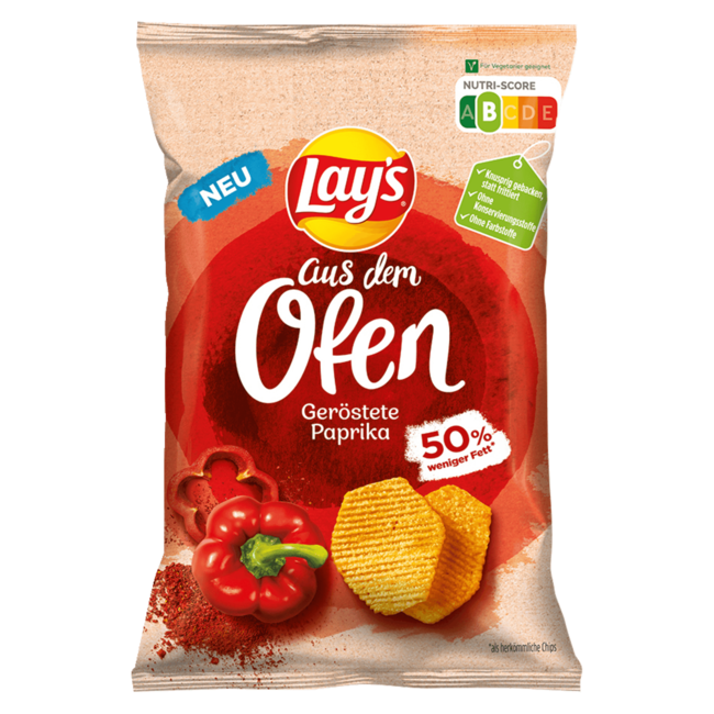 Lay's Ovenchips Geroosterde Paprika 100g