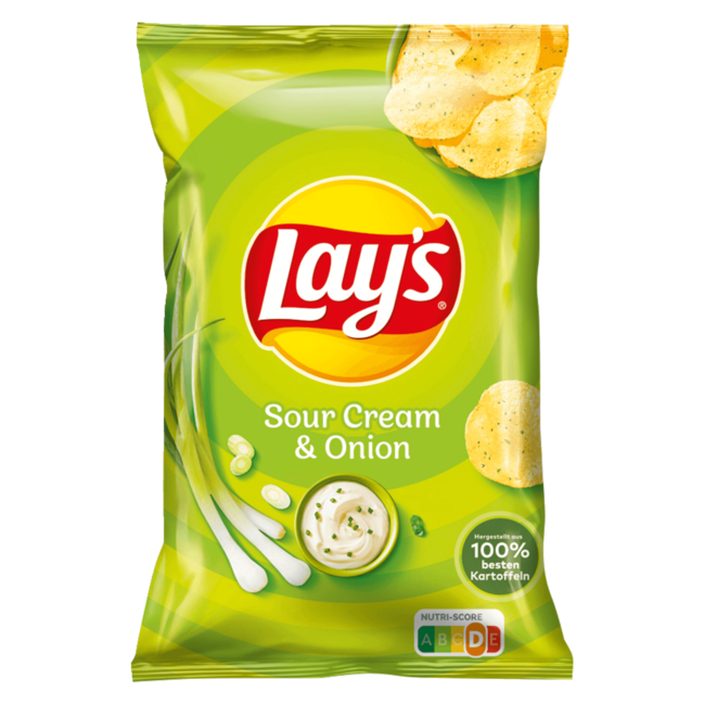 Lay's Sour Creme & Onion Chips 150g