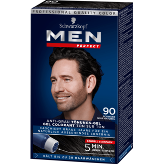 Schwarzkopf  Schwarzkopf Men Perfect Haarverf Natuurlijk Zwart 90