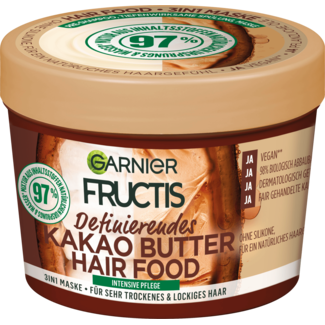 GARNIER Garnier Fructis Hair Food 3in1 Haarmasker Cacao Butter