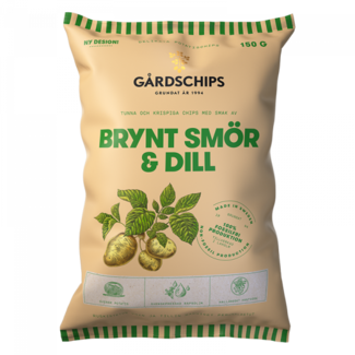 Gårdschips Gårdschips Browned Butter & Dill Chips