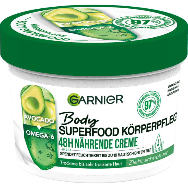 Garnier Body Superfood Avocado & Omega 6 380mL