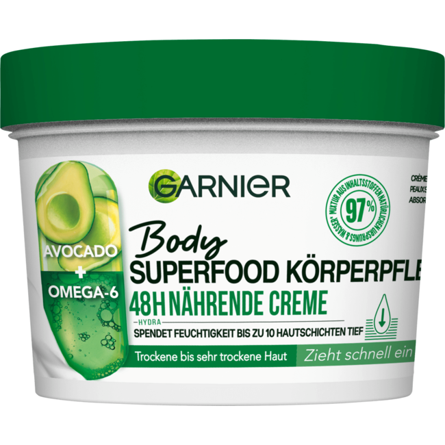 Garnier Body Superfood Avocado & Omega 6 380mL