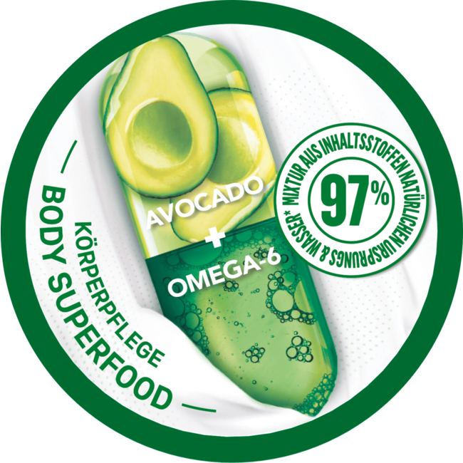 Garnier Body Superfood Avocado & Omega 6 380mL
