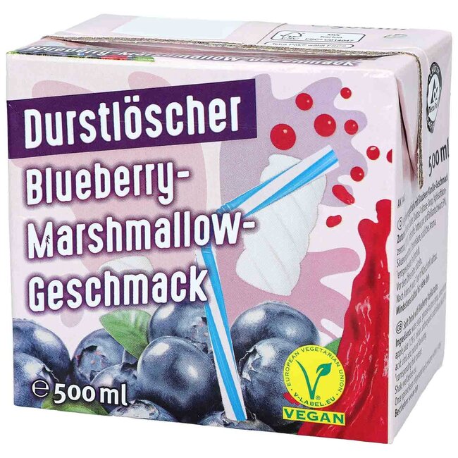 Durstlöscher Blueberry & Marshmallow 500ml