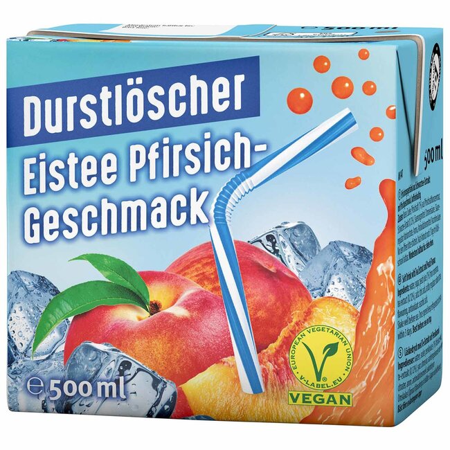 Durstlöscher Perzik IJsthee 500ml