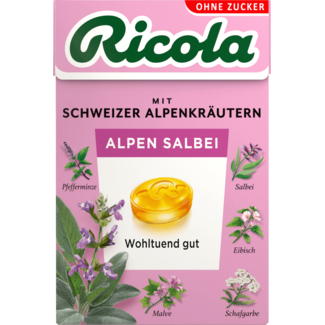 RICOLA RICOLA Pocketbox Alpen Salie Kruidenpastilles