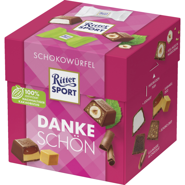 RITTER SPORT Chocolade Box Dankeschön 176g